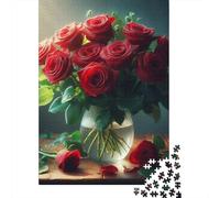 Jigsaw Puzzle 1000 Pieces Flower Power Square Puzzles for Adults And Wooden Puzzles Home Decoration Puzzle Toys 1000pcs (75x50cm)
