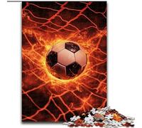 Jigsaw Puzzle 1000 Pieces Football Jigsaw Puzzle Made of cardboard Relax & Challenge, Colorful Home Decor Art, for Friends size 38x26CM