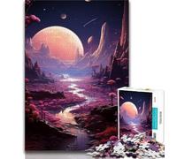 Jigsaw Puzzle 1000 Pieces for Adults Alien Planet 1000 Pieces for Teenagers,is Ideal As Gifts for The Whole Family Suitable for And 14 (size 75x50cm)
