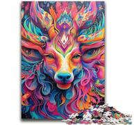 Jigsaw Puzzle 1000 Pieces for Adults Animal Moose 1000 Pieces for Teenagers,Challenging Family Activity Games DIY Toy for Home Wall Decor Gifts (75x50cm)