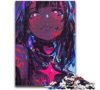 Jigsaw Puzzle 1000 Pieces for Adults Anime Demon Girl 1000 Pieces for Adults,Brain Intelligence Challenge Addictive Toys for Home Decoration (50x75cm)