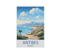 Jigsaw Puzzle 1000 Pieces for Adults,Antibes France,Teens Boys Girls Puzzles Difficult Challenging Puzzle for Party Games Kids Family Friends(75x50cm)-J9