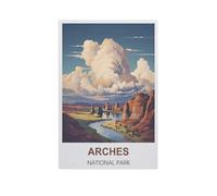 Jigsaw Puzzle 1000 Pieces for Adults，Arches National Park，Large Puzzle Game Artwork for Adults Teens（38x26cm）-H21
