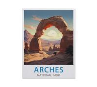 Jigsaw Puzzle 1000 Pieces for Adults，Arches National Park，Teens Boys Girls Puzzles Difficult Challenging Puzzle for Party Games Kids Family Friends（38x26cm）-U69