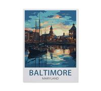 Jigsaw Puzzle 1000 Pieces for Adults,Baltimore Maryland,Teens Boys Girls Puzzles Premium Quality Fun Family Challenging Puzzles for Birthday(38x26cm)-U32
