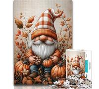 Jigsaw Puzzle 1000 Pieces for Adults Bearded Pumpkin 1000 Pieces for Teenagers,Birthday Present, Gifts, Wall Art for Age 14 Years Up (size 38x26cm)