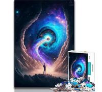 Jigsaw Puzzle 1000 Pieces for Adults Beautiful Alien Planet 1000 Pieces for Teenagers,Family Game Stress Reliever Difficult Challenge Suitable for Couples (size 38x26cm)