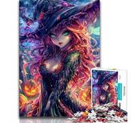 Jigsaw Puzzle 1000 Pieces for Adults Beautiful Anime Girl Jigsaw,Stress Reliever Staycation Kill Time Parent-child Interaction 26x38cm