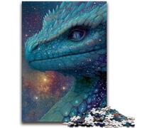 Jigsaw Puzzle 1000 Pieces for Adults Beautiful Dragon with Sparkling Galaxy Puzzles for Teenagers,Vibrant And Unique Design Relaxing & Challenging Puzzle Experience (38x26cm)