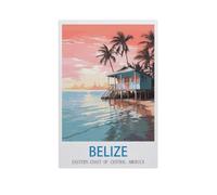 Jigsaw Puzzle 1000 Pieces for Adults，Belize Eastern Coast of Central America，Teens Boys Girls Puzzles Difficult Challenging Puzzle for Party Games Kids Family Friends（75x50cm）-GE65