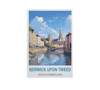 Jigsaw Puzzle 1000 Pieces for Adults，Berwick upon Tweed Northumberland，Large Puzzle Game Artwork for Adults Teens（38x26cm）-GI37