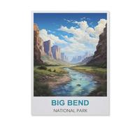 Jigsaw Puzzle 1000 Pieces for Adults,Big Bend National Park,Teens Boys Girls Puzzles Premium Quality Fun Family Challenging Puzzles for Birthday(75x50cm)-D72