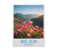 Jigsaw Puzzle 1000 Pieces for Adults,Big Sur California,Teens Boys Girls Puzzles Difficult Challenging Puzzle for Party Games Kids Family Friends(38x26cm)-E89