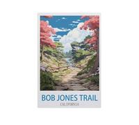 Jigsaw Puzzle 1000 Pieces for Adults，Bob Jones Trail California，Teens Boys Girls Puzzles Premium Quality Fun Family Challenging Puzzles for Birthday（50x70cm）-GD88
