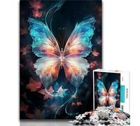 Jigsaw Puzzle 1000 Pieces for Adults Butterfly form Another Universe 1000 Pieces for Teenagers,Family Game Stress Reliever Difficult Challenge Suitable for Couples (size 38x26cm)