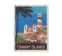 Jigsaw Puzzle 1000 Pieces for Adults，Canary Islands，Teens Boys Girls Puzzles Premium Quality Fun Family Challenging Puzzles for Birthday（50x70cm）-HQ10
