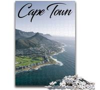 Jigsaw Puzzle 1000 Pieces for Adults Cape Town 1000 Pieces for Teenagers,Challenging Family Activity Games DIY Toy for Home Wall Decor Gifts (26x38cm)