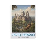 Jigsaw Puzzle 1000 Pieces for Adults，Castle Howard North Yorkshire，Paper Puzzle - Unique Suitable for Teenagers and Adults（50x70cm）-GX1