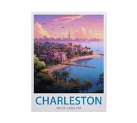 Jigsaw Puzzle 1000 Pieces for Adults，Charleston South Carolina，Teens Boys Girls Puzzles Difficult Challenging Puzzle for Party Games Kids Family Friends（26x38cm）-EE26