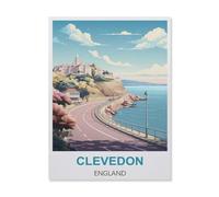 Jigsaw Puzzle 1000 Pieces for Adults,Clevedon England,Unique Suitable for Teenagers and Adults, Home Decoration(75x50cm)-FG3