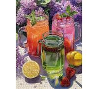 Jigsaw Puzzle 1000 Pieces for Adults Cocktail & Summer Puzzle, 1T#1631