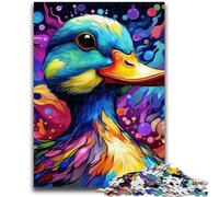 Jigsaw Puzzle 1000 Pieces for Adults Colorful Art Ducks Adult Jigsaw,learning Educational for Is Ideal As A Gift for The Whole Family (26x38cm)