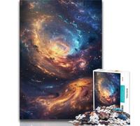 Jigsaw Puzzle 1000 Pieces for Adults Colorful Cosmic 1000 Pieces for Adults,Challenging Game for The Whole for Women, Gifts for Men (size 75x50cm)