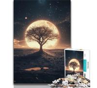 Jigsaw Puzzle 1000 Pieces for Adults Colorful Tree of Life Adult Jigsaw,learning Educational for Is Ideal As A Gift for The Whole Family 75x50cm