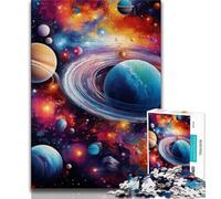 Jigsaw Puzzle 1000 Pieces for Adults Colourful Universe 1000 Pieces for Teenagers,Birthday Present, Gifts, Wall Art for Ages 14+ 75x50cm