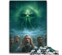 Jigsaw Puzzle 1000 Pieces for Adults Cosmic Cthulhu Teenager Puzzles,Quiz Game Wall Decoration Unique Birthday And Xmas Gifts (75x50cm)