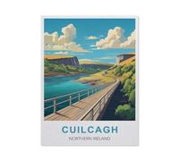Jigsaw Puzzle 1000 Pieces for Adults，Cuilcagh Northern Ireland，Unique Suitable for Teenagers and Adults, Home Decoration（26x38cm）-DX84
