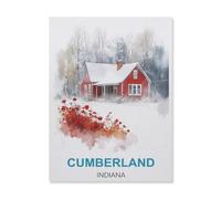 Jigsaw Puzzle 1000 Pieces for Adults，Cumberland Indiana，Teens Boys Girls Puzzles Difficult Thick Sturdy Pieces Challenging Puzzle for Party Games（26x38cm）-FG68