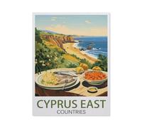 Jigsaw Puzzle 1000 Pieces for Adults，Cyprus，Large Puzzle Game Artwork for Adults Teens, Family Decorations, Unique Puzzle Gift（75x50cm）-HD62