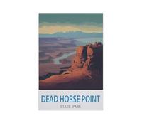 Jigsaw Puzzle 1000 Pieces for Adults，Dead Horse Point State Park Utah，Large Puzzle Game Artwork for Adults Teens（38x26cm）-GE77