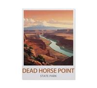 Jigsaw Puzzle 1000 Pieces for Adults，Dead Horse Point State Park Utah，Teens Boys Girls Puzzles Difficult Challenging Puzzle for Party Games Kids Family Friends（38x26cm）-W29