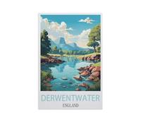 Jigsaw Puzzle 1000 Pieces for Adults，Derwentwater England，Unique Suitable for Teenagers and Adults, Home Decoration（38x26cm）-I47