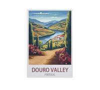 Jigsaw Puzzle 1000 Pieces for Adults，Douro Valley Portugal，Kids Teens Large Families Puzzle Game（26x38cm）-FX77