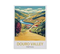 Jigsaw Puzzle 1000 Pieces for Adults，Douro Valley Portugal，Large Puzzle Game Artwork for Adults Teens（50x70cm）-FB79
