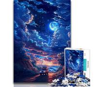 Jigsaw Puzzle 1000 Pieces for Adults Dream Scene Teenager Puzzles,Quiz Game Wall Decoration Unique Birthday And Xmas Gifts 26x38cm