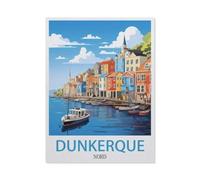 Jigsaw Puzzle 1000 Pieces for Adults,Dunkirk Nord,Kids Teens Large Families Puzzle Game(50x70cm)-GO55