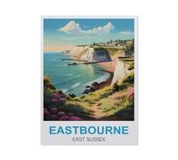 Jigsaw Puzzle 1000 Pieces for Adults，Eastbourne East Sussex，Teens Boys Girls Puzzles Difficult Thick Sturdy Pieces Challenging Puzzle for Party Games（75x50cm）-HC28