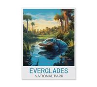 Jigsaw Puzzle 1000 Pieces for Adults,Everglades National Park,Teens Boys Girls Puzzles Difficult Thick Sturdy Pieces Challenging Puzzle for Party Games(50x70cm)-S51