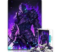 Jigsaw Puzzle 1000 Pieces for Adults Evil Knight 1000 Pieces for Teenagers,Family Game Stress Reliever Difficult Challenge Suitable for Couples (size 38x26cm)