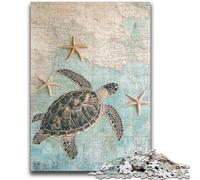 Jigsaw Puzzle 1000 Pieces for Adults Fantasy Turtle 1000 Piece Puzzle,Educational Games Home Decoration Birthday Present, Gifts, Wall Art (50x75cm)