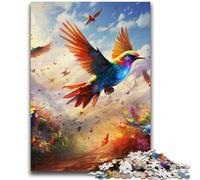 Jigsaw Puzzle 1000 Pieces for Adults Flowers Birds Teenager Puzzles,Quiz Game Wall Decoration Unique Birthday And Xmas Gifts (75x50cm)