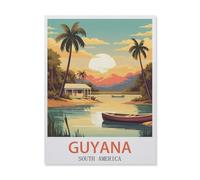 Jigsaw Puzzle 1000 Pieces for Adults,French Guiana South America,Paper Puzzle - Unique Suitable for Teenagers and Adults(50x70cm)-GN80