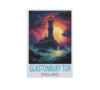Jigsaw Puzzle 1000 Pieces for Adults,Glastonbury Tor England,Kids Teens Large Families Puzzle Game(50x70cm)-L59