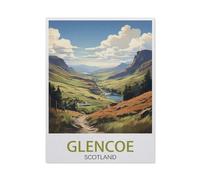 Jigsaw Puzzle 1000 Pieces for Adults，Greenland Scotland, mountain，Unique Suitable for Teenagers and Adults, Home Decoration（38x26cm）-AM60