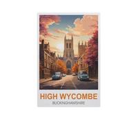 Jigsaw Puzzle 1000 Pieces for Adults,High Wycombe Buckinghamshire,Teens Boys Girls Puzzles Premium Quality Fun Family Challenging Puzzles for Birthday(75x50cm)-GK8
