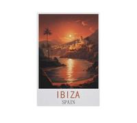 Jigsaw Puzzle 1000 Pieces for Adults，Ibiza Spain，Large Puzzle Game Artwork for Adults Teens, Family Decorations, Unique Puzzle Gift（50x70cm）-AM38